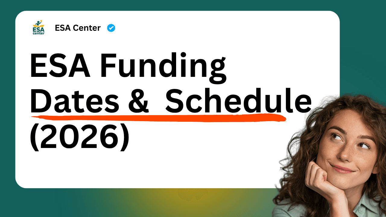 ESA Funding Dates & Disbursement Schedule (2025–2026)